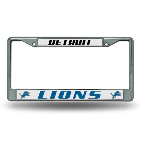 Lions NFL Chrome License Plate Frame - Fan Shop TODAY