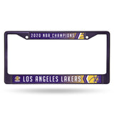 Los Angeles Lakers 2020 NBA Champions Plate frames - Fan Shop TODAY