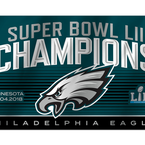 Philadelphia Eagles Super Bowl LII Champions Flag 3' x 5' - Fan Shop TODAY