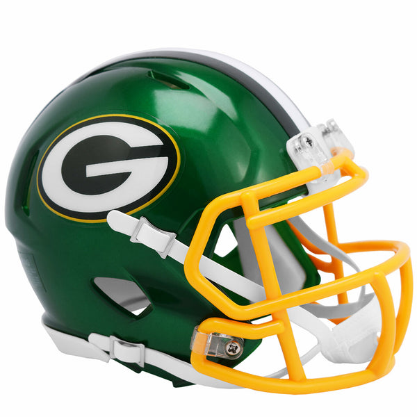 Green Bay Packers NFL Riddell Speed FLASH Alternate Mini Helmet - Fan Shop TODAY