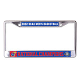 Kansas Jayhawks 2022 NCAA National Champions License Plate Frames - Fan Shop TODAY