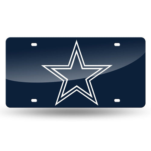 Cowboys NFL Mirror License Plate (Blue) - Fan Shop TODAY