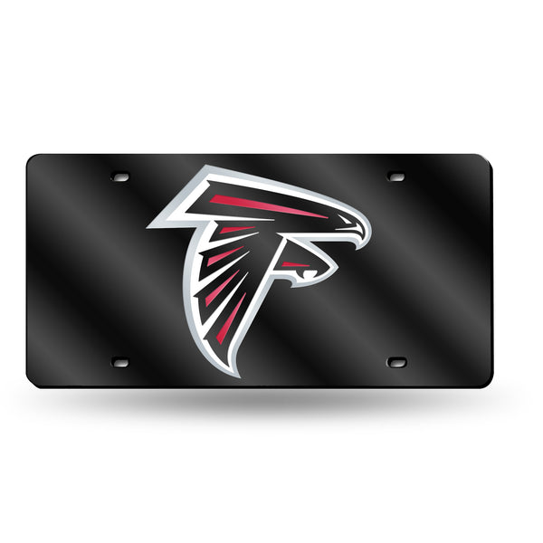 Falcons NFL Mirror License Plate (Black) - Fan Shop TODAY