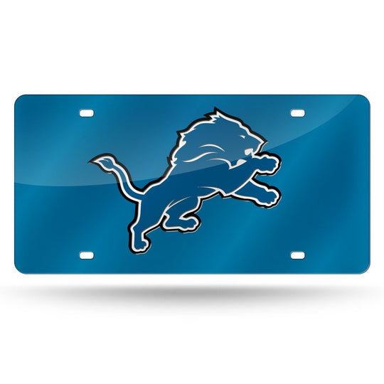 Lions NFL Mirror License Plate (Blue) - Fan Shop TODAY