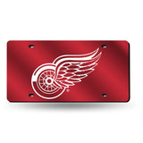 Detroit Red Wings NHL Mirror Laser Tag License Plates - Fan Shop TODAY