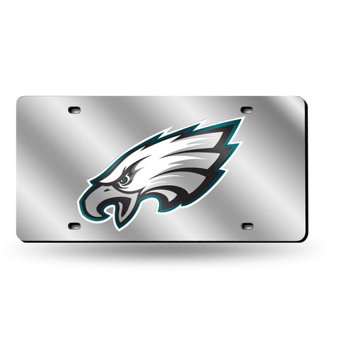 Eagles NFL Mirror License Plate (Silver) - Fan Shop TODAY