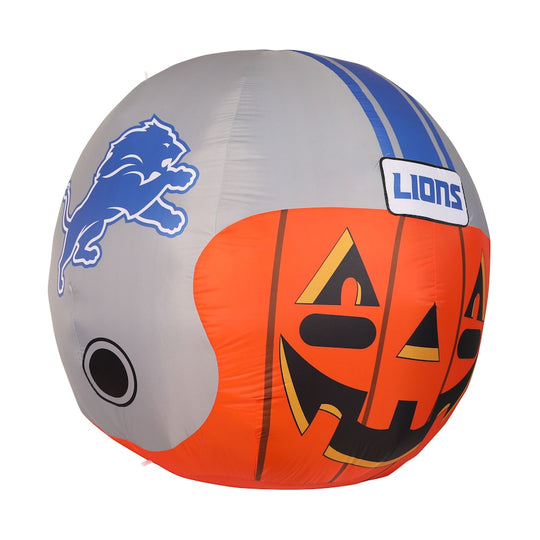 Detroit Lions NFL Inflatable Jack O' Pumpkin Helmet 4’ - Fan Shop TODAY