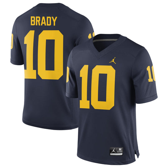 Michigan Wolverines Tom Brady Alumni Football Jersey Brand Jordan - Fan Shop TODAY