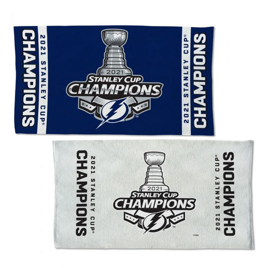 Tampa Bay Lightning 2021 Stanley Cup Champions Locker Room Towel - Fan Shop TODAY