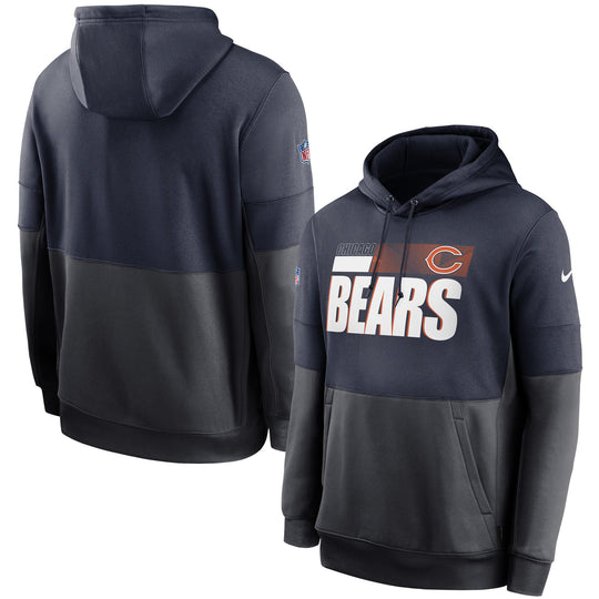 Chicago Bears NFL Nike Sideline Performance Pullover Hoodie - Fan Shop TODAY