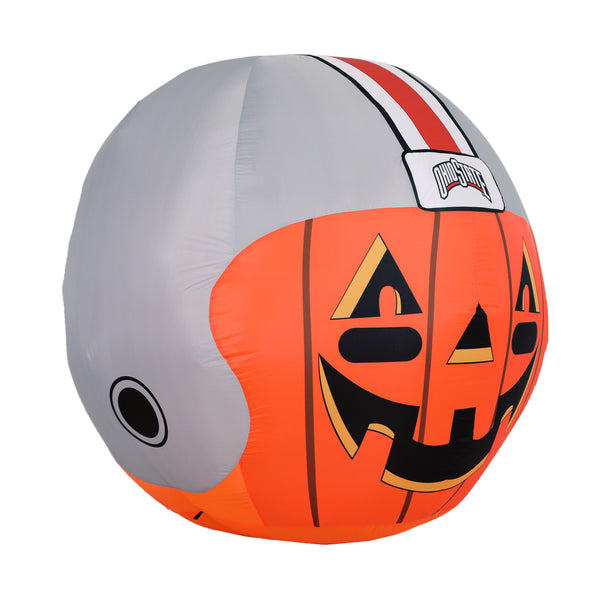 Ohio State Buckeyes Inflatable NCAA Inflatable Jack O' Pumpkin Helmet 4’ - Fan Shop TODAY
