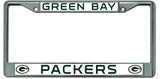 Packers NFL Chrome License Plate Frames - Fan Shop TODAY
