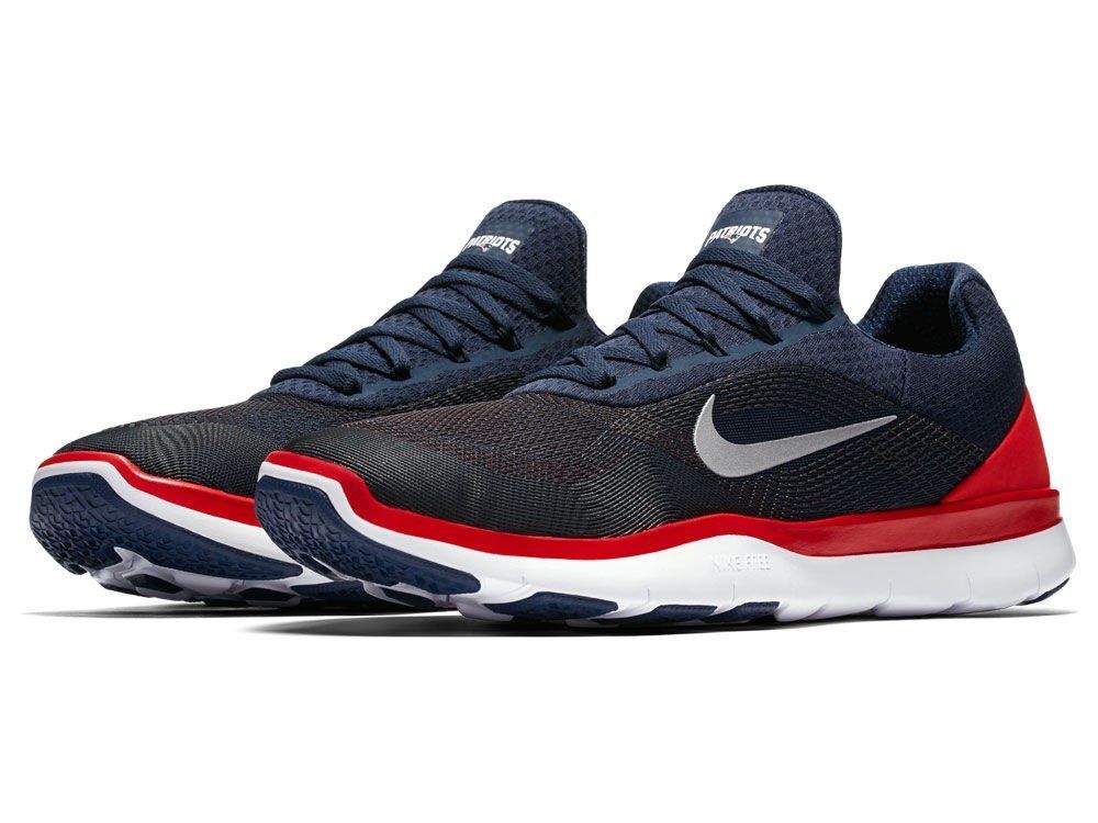 New England Patriots Nike Running & Jogging Shoes Men's White/Navy