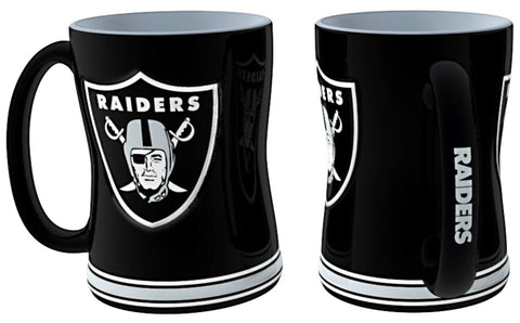 Las Vegas Raiders NFL Coffee Mug - 14oz Sculpted Relief Mug - Fan Shop TODAY