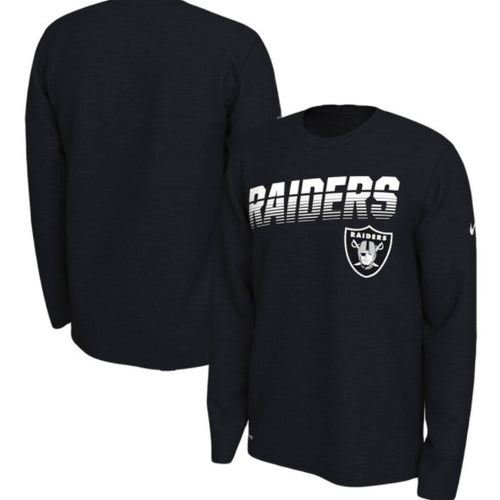 Las Vegas Raiders Nike Sideline Line of Scrimmage Long Sleeve T-Shirt - Fan Shop TODAY
