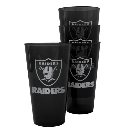 Las Vegas Raiders NFL Plastic Pint Glass Set - Fan Shop TODAY