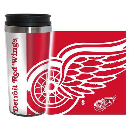 Detroit Red Wings NHL 16 oz. Hype Travel Tumbler - Fan Shop TODAY