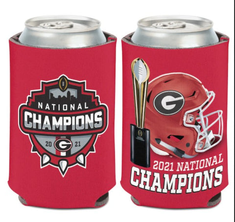 Georgia Bulldogs 2021 National Champions Can Coolers 12oz. - Fan Shop TODAY