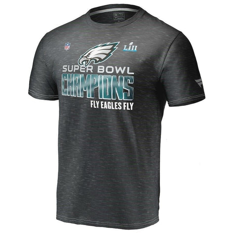 Philadelphia Eagles NFL Super Bowl LII Champions Locker Room T-Shirt S / Black by Fan Shop Today