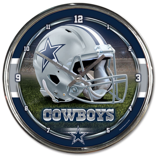 Dallas Cowboys NFL Chrome Wall Clock - Fan Shop TODAY