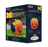 Michigan Wolverines NCAA Inflatable Jack O' Pumpkin Helmet 4’ - Fan Shop TODAY