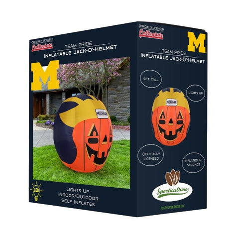 NFL NCAA Inflatable Jack-O'-Helmet