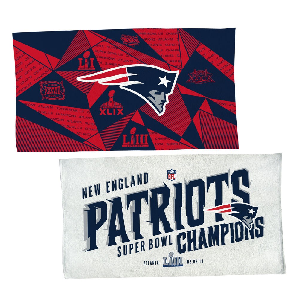 New England Patriots Super Bowl LIII Champions 42'' x 15.5'' Single