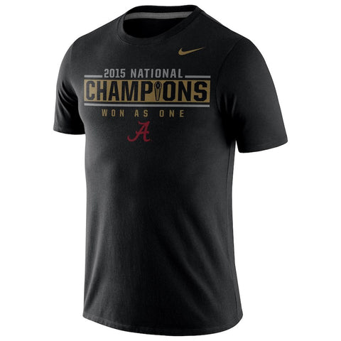 Alabama Crimson Tide Nike College Football 2015 National Champions Locker Room T-Shirt - Fan Shop TODAY