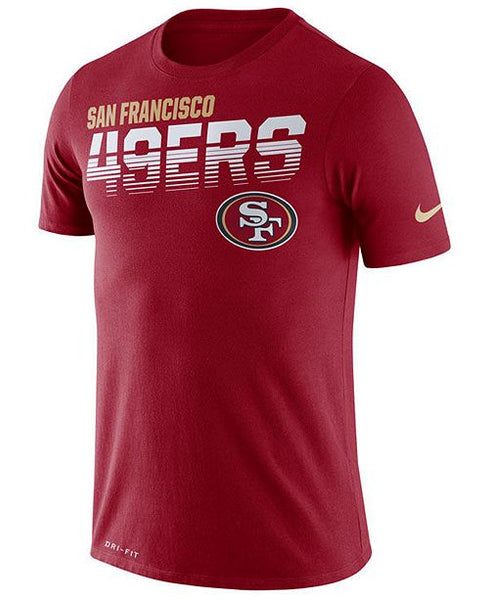 San Francisco 49ERS Nike Sideline Line of Scrimmage T-Shirt