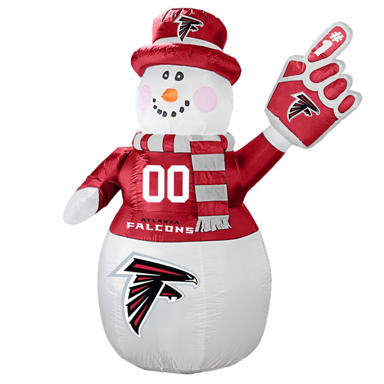 Atlanta Falcons NFL Inflatable Snowman 7' - Fan Shop TODAY