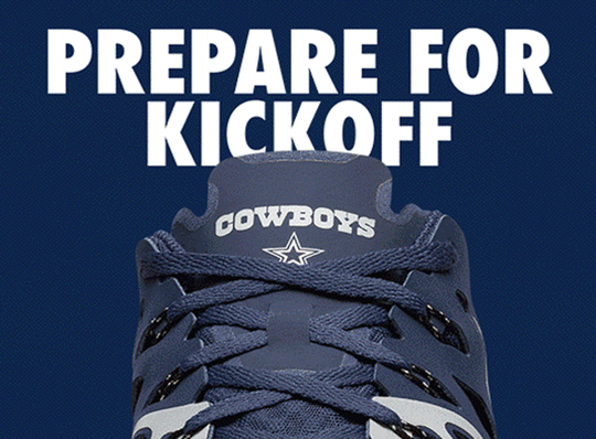 Dallas Cowboys Nike Train Speed 4 NFL Shoes - Fan Shop TODAY