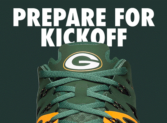 Green Bay Packers Nike Train Speed 4 NFL Shoes - Fan Shop TODAY