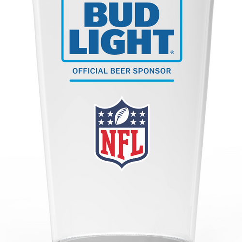 Bud Light NFL Touchdown Glass - Blinking LED 24oz. - Fan Shop TODAY