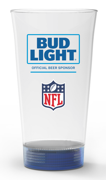 Bud Light NFL Touchdown Glass - Blinking LED 24oz. - Fan Shop TODAY