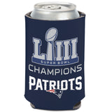 New England Patriots Super Bowl LIII Champions Can Cooler - Fan Shop TODAY
