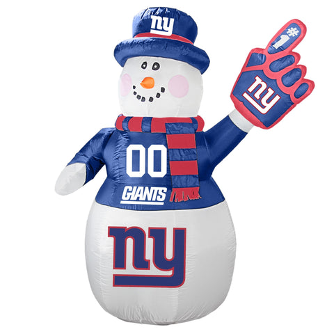 New York Giants NFL Inflatable Snowman 7' - Fan Shop TODAY