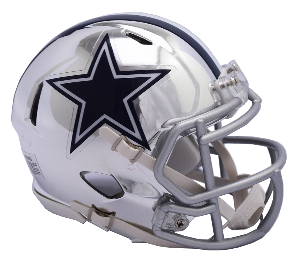 Riddell Dallas Cowboys Revolution Speed Mini Football Helmet - NFL Mini  Helmets