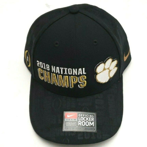 Clemson Tigers Nike Men's 2018 National Champions Locker Room Hat - Fan Shop TODAY