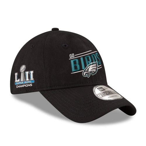 Philadelphia Eagles Super Bowl LII Champions Go Birds 9TWENTY Adjustable Hat - Fan Shop TODAY