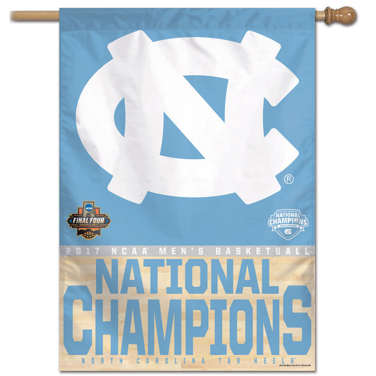 UNC Tar Heels 2017 NCAA Men’s Basketball National Champions 28" x 40" Banner - Fan Shop TODAY