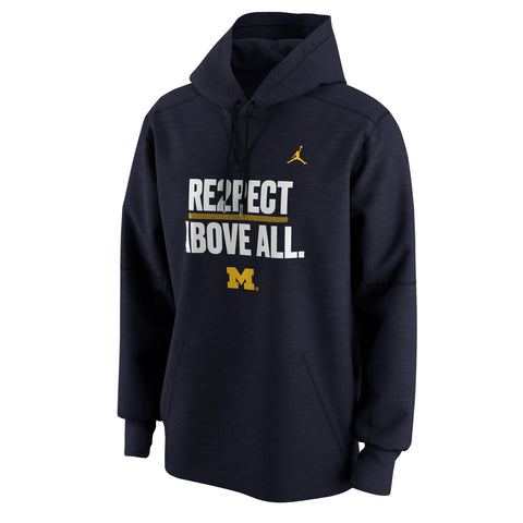 authentic jordan RESPECT pullover hoodie, Men's Fashion, Tops