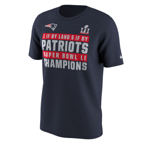 Patriots 5-Time Super Bowl Champions Celebration Local Pack NIKE T-Shirt - Fan Shop TODAY