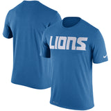 Detroit Lions NFL Nike Logo Legend Wordmark Essential T-Shirt - Fan Shop TODAY