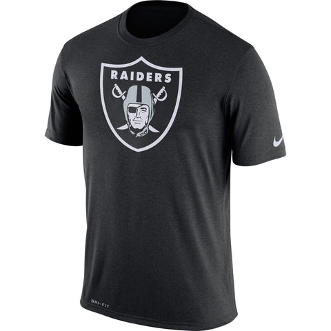 Las Vegas Raiders Nike Dri-Fit Logo Essential Performance T-Shirt - Fan Shop TODAY