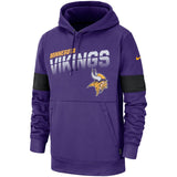Minnesota Vikings Nike Sideline Team Logo Performance Pullover Hoodie - Fan Shop TODAY
