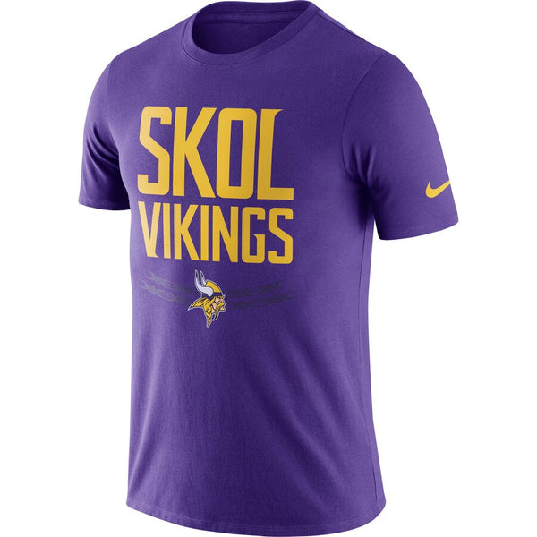 Minnesota Vikings T-shirt Sideline Legend - Purple - Supporters Place