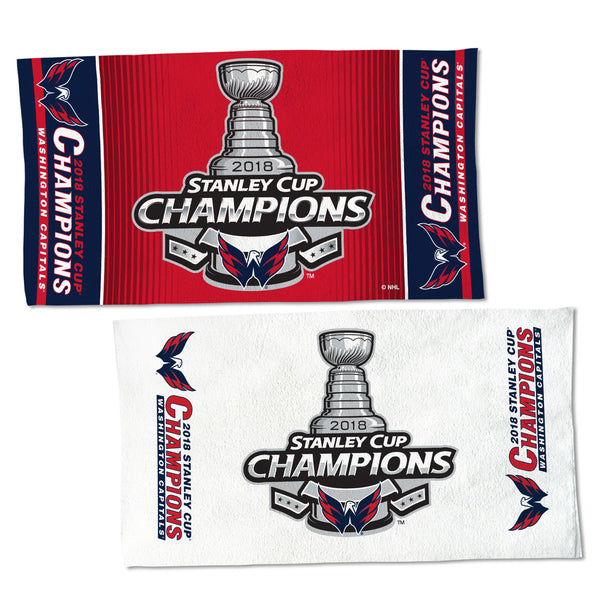 Washington Capitals 2018 NHL Stanley CUP Champions Locker Room On-Ice Celebration Towel - Fan Shop TODAY