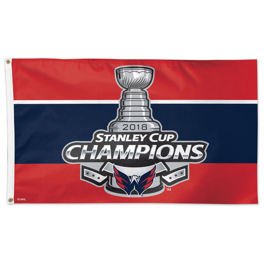 Washington Capitals 2018 NHL Stanley CUP Champions Celebration 3' x 5' Flag - Fan Shop TODAY
