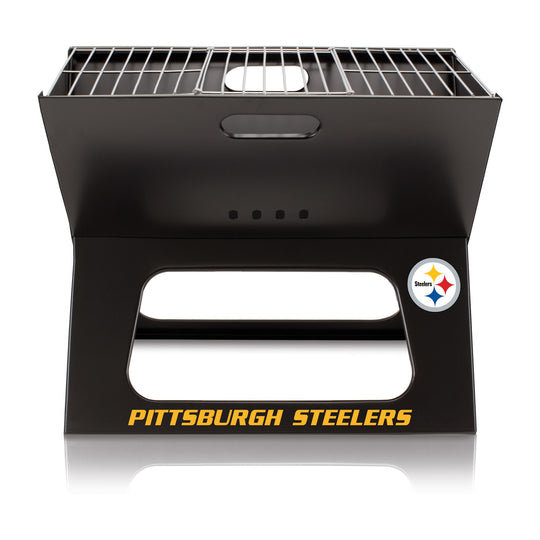 Pittsburgh Steelers X-Grill Portable BBQ Grill - Fan Shop TODAY