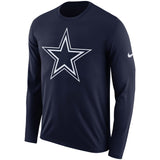Dallas Cowboys Nike Dri-FIT Logo Long Sleeve Shirt - Fan Shop TODAY